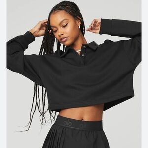 ALO Polo Henley Pullover